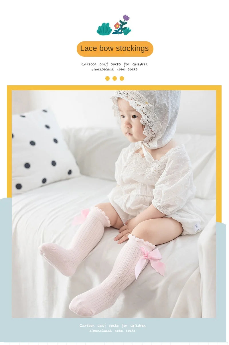 Baby Girls Knee High Socks