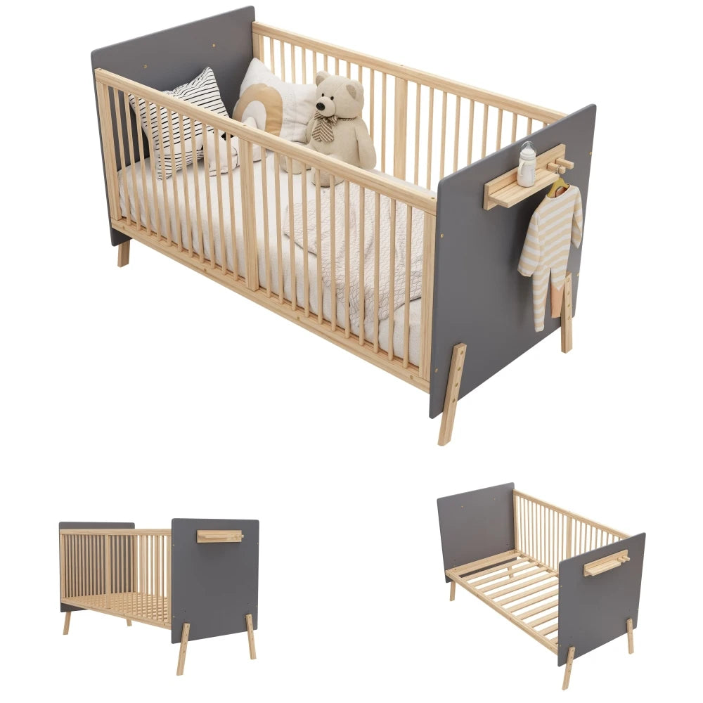 Solid Wood Baby Cot