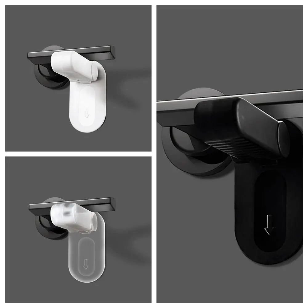 Baby safety door handle lock