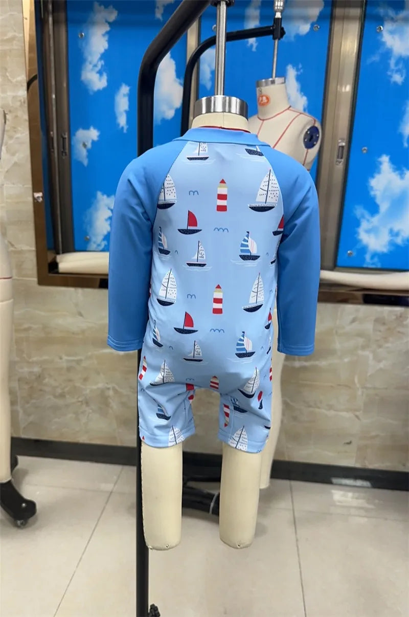 Toddler Rash Guard Swimsuit Set