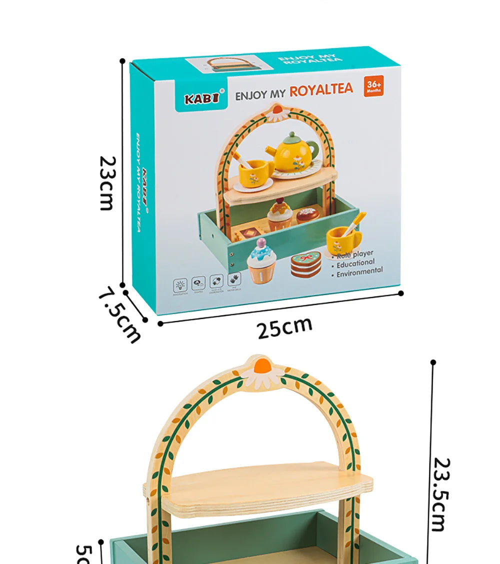 Wooden Ice Cream Play Set