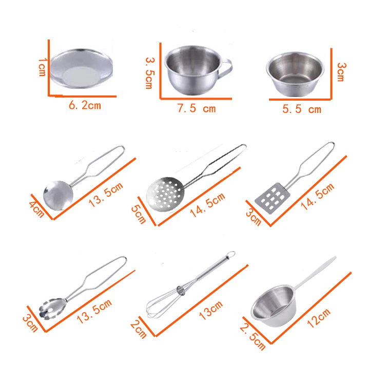 Mini Kitchen Cookware Set