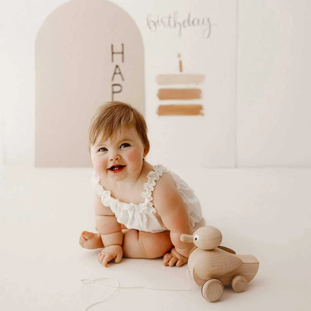 Newborn Ruffle Knit Romper