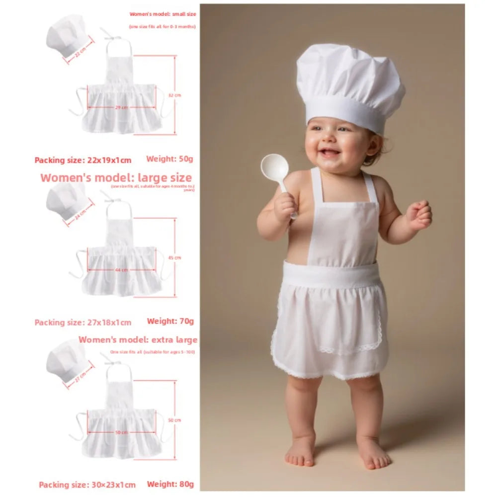 Kids Chef Roleplay Costume Set